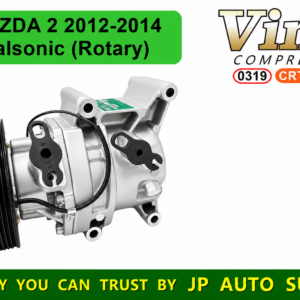 0319 *COM. MAZDA  2  2012-2014  Calsonic   (Rotary)  ใหม่