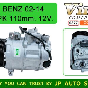 0377 *COM. BENZ  02-14  6PK  110mm. 12V.  ใหม่