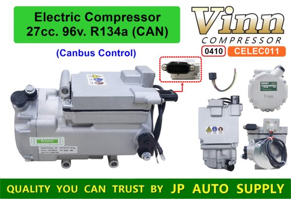 0410 *COM. ไฟฟ้า  27cc. 96v.  R134a  (CAN)   ใหม่