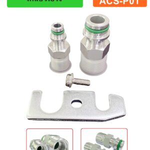 ชุดต่อวาล์วบล็อก ใส่ตู้แอร์ชุด