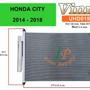 COND. HONDA  CITY  2014-2018  (Vinn)